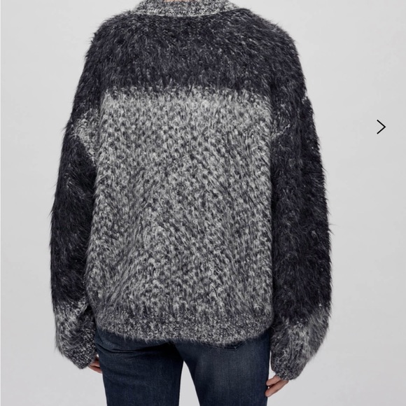 NWT- Oversized Boxy Knit Crewneck - Picture 3 of 9